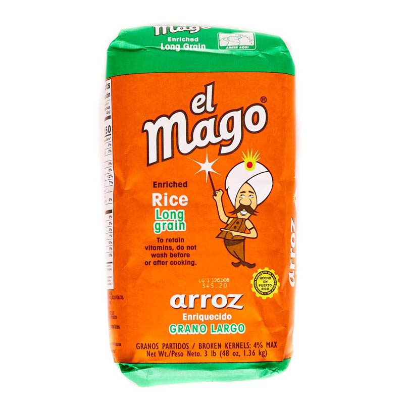 EL MAGO LONG GRAIN RICE 3 LB