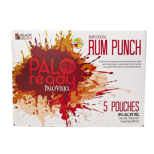PALO READY RUM COCKTAIL RUM PUNCH 5/200.0 ML