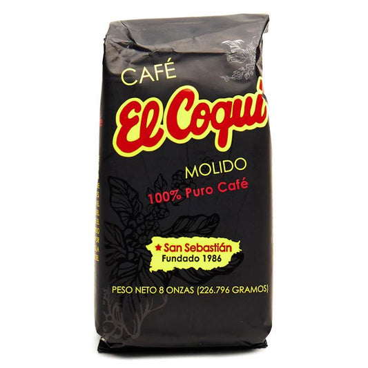 EL COQUI PURE GROUND COFFEE 8OZ