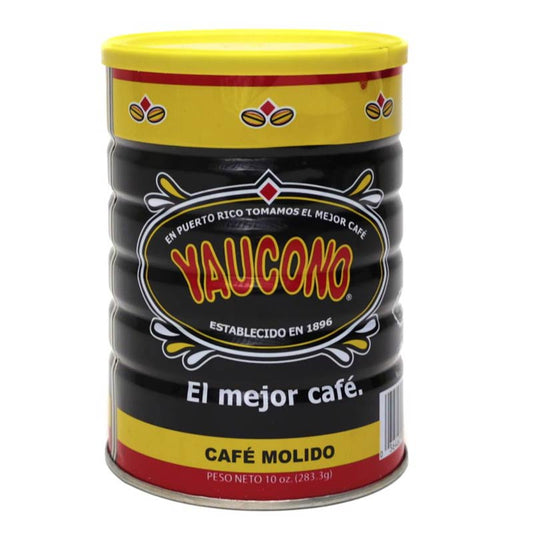 YAUCONO GROUND COFFEE IN 10OZ CAN