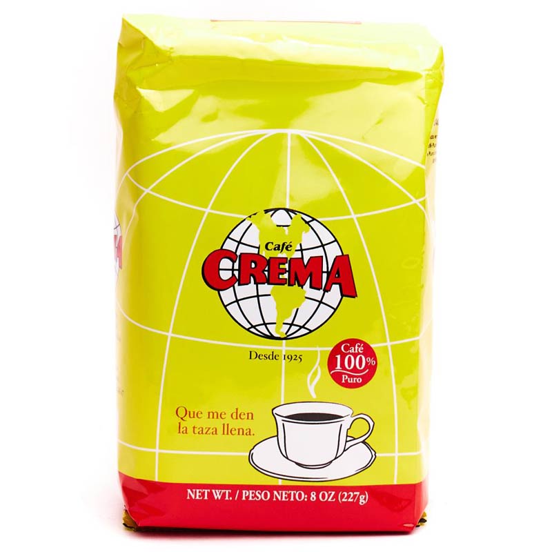 CREMA CAFÉ MOLIDO REGULAR 8OZ