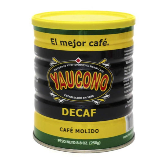 YAUCONO CAFE INSTANTANEO MOLIDO DECAF 8.8OZ