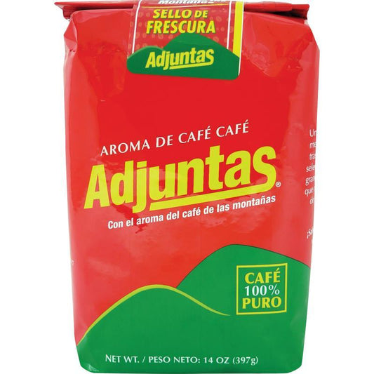 Cafe Adjuntas Ground Coffee Made in Puerto Rico (14 oz.)