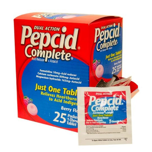 Pepcid Complete 1-pack Berry Chewables Dispenser
