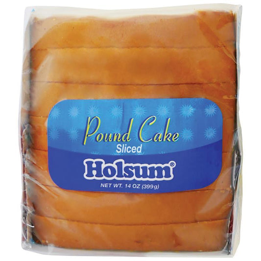 HOLSUM POUND CAKE SLICED 14.0 OZ
