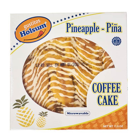 HOLSUM PINEAPPLE COFFEE CAKE 11.5OZ