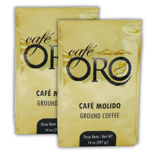 (2) Café ORO Ground Coffe 28 oz. two pack