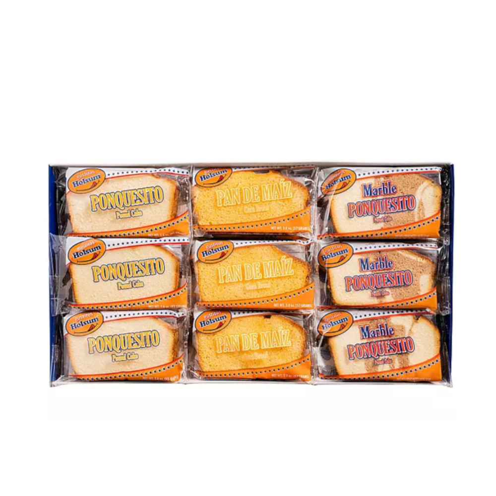 Holsum Variety Cakes Snacks Made with real carrot and corn (2 oz., 18 pk.)