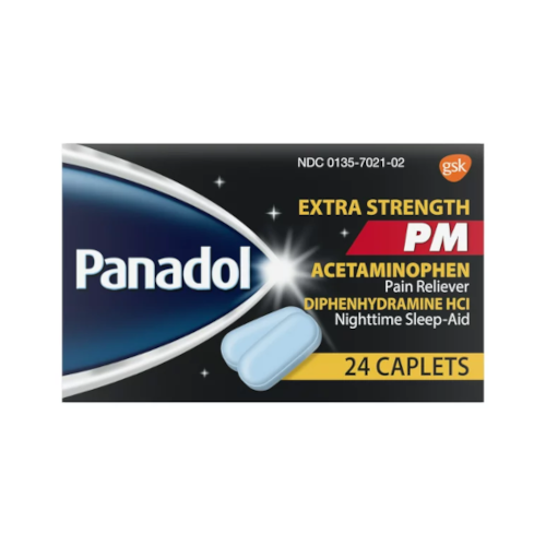 Panadol PM 500 Mg Extra Strength 24 Caplets