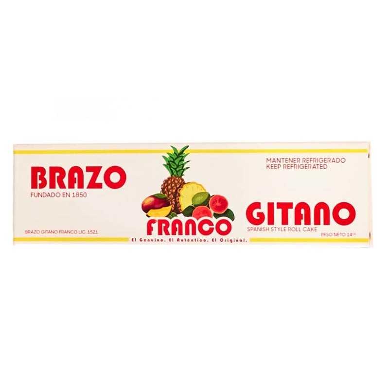 FRANCO BRAZO GITANO QUESO 14.0 OZ