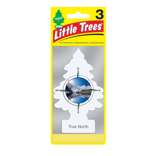 Pinito Little Trees Air Freshener True North Fragrance 5-Pack